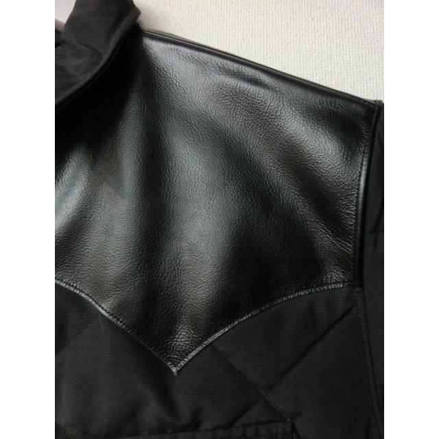 SUGAR CANE シュガーケーン レザーヨーク ウエスタン ダウンジャケット