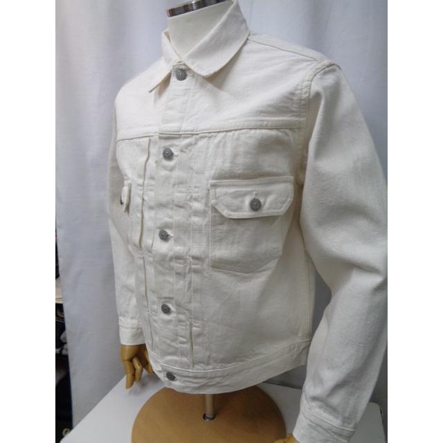 SUGAR CANE シュガーケーン 13oz. WHITE DENIM JACKET 1953 MODEL