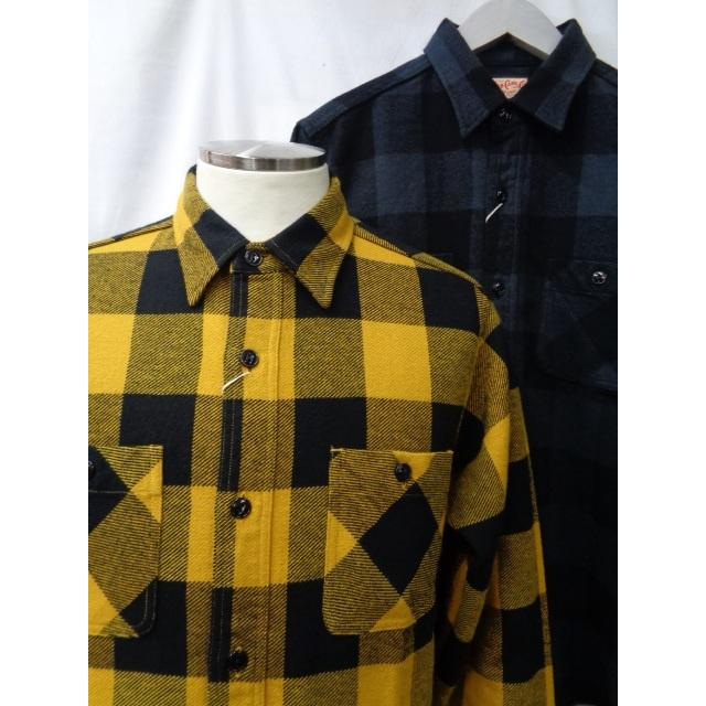 SUGAR CANE シュガーケーン 長袖チェックシャツ TWILL CHECK WORK