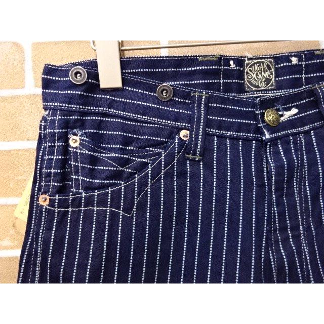 SUGAR CANE シュガーケーン FICTION ROMANCE 9oz. WABASH STRIPE ZIP