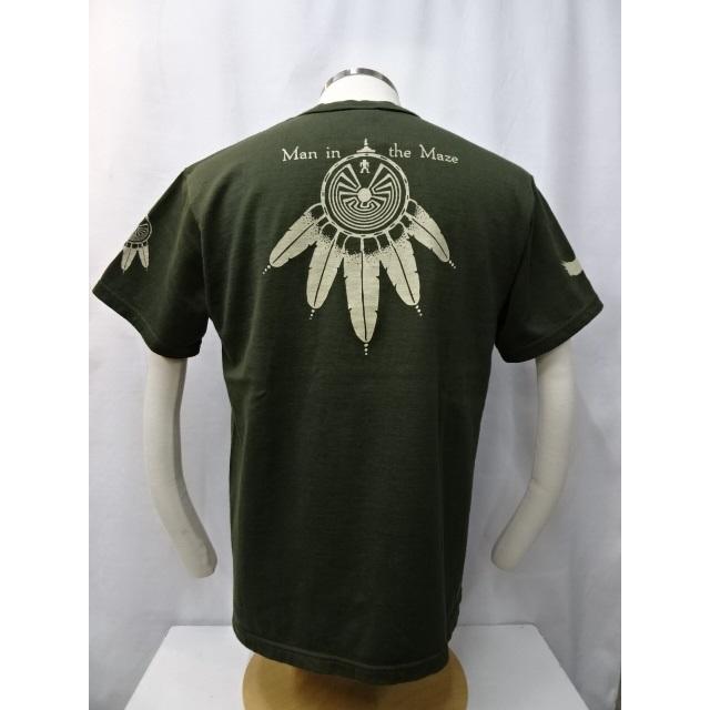 DELUXEWARE（デラックスウエア） ポケ付き半袖Tシャツ ”MAZE” SDT-2402