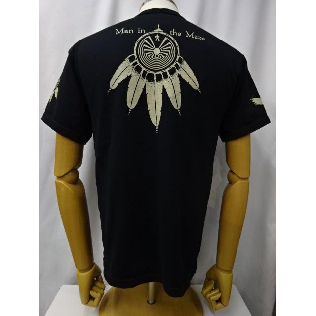 DELUXEWARE（デラックスウエア） ポケ付き半袖Tシャツ ”MAZE” SDT-2402