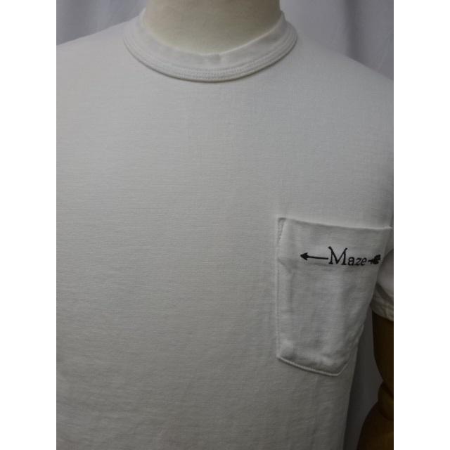 DELUXEWARE（デラックスウエア） ポケ付き半袖Tシャツ ”MAZE” SDT-2402