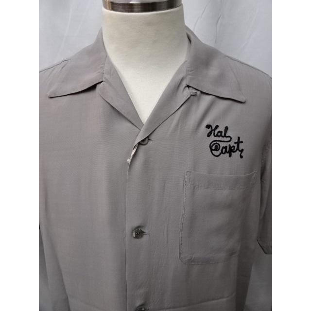 え*す様 Style Eyes ボーリングシャツ XL グレー STYLE EYES（スタイルアイズ） STYLE EYES RAYON BOWLING SHIRT