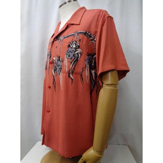 STAR OF HOLLYWOOD シュランケンヘッドレーヨンシャツsize M STAR OF HOLLYWOOD スターオブハリウッド ホップサック レーヨンシャツ