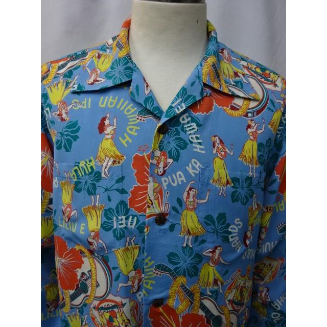 SUN SURF サンサーフ SUNSURF 長袖アロハシャツ “LOVELY HULA HANDS