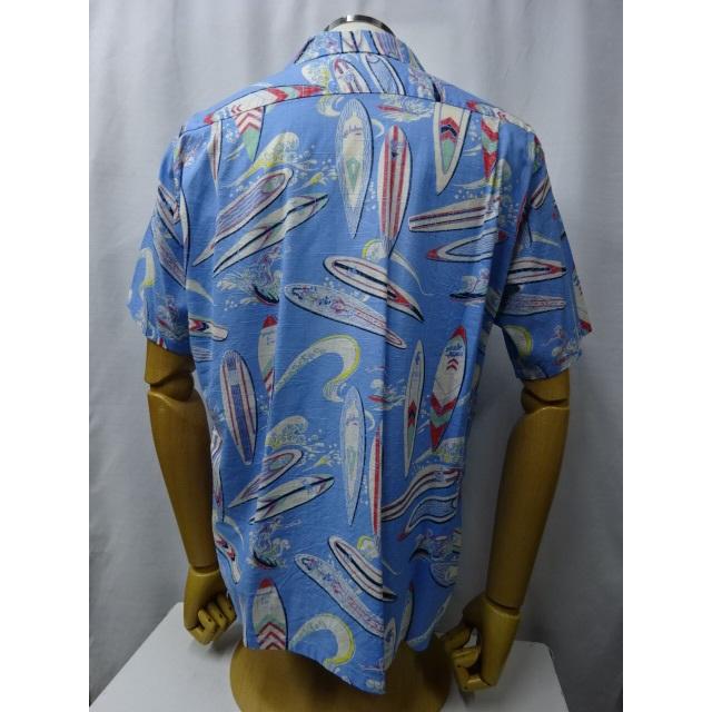 SUN SURF サンサーフ SURF COTTON × LINEN OPEN SHIRT “SURFBOARDS