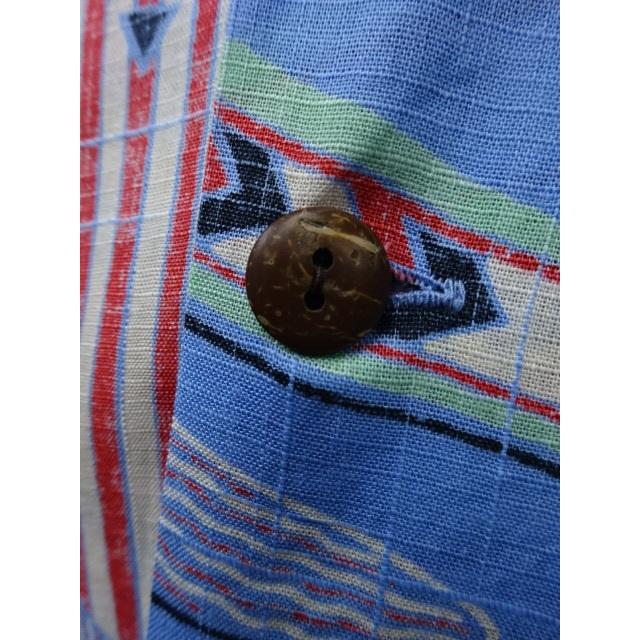 SUN SURF サンサーフ SURF COTTON × LINEN OPEN SHIRT “SURFBOARDS