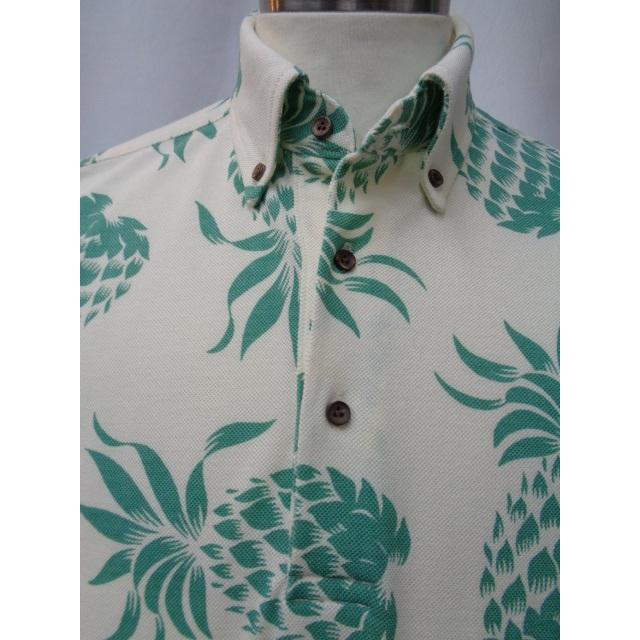 【専用】BRIEFING 鹿子ポロシャツＳアイボリー SUN SURF SURF “DUKE'S PINEAPPLE” クールマックス 鹿の子 ポロシャツ