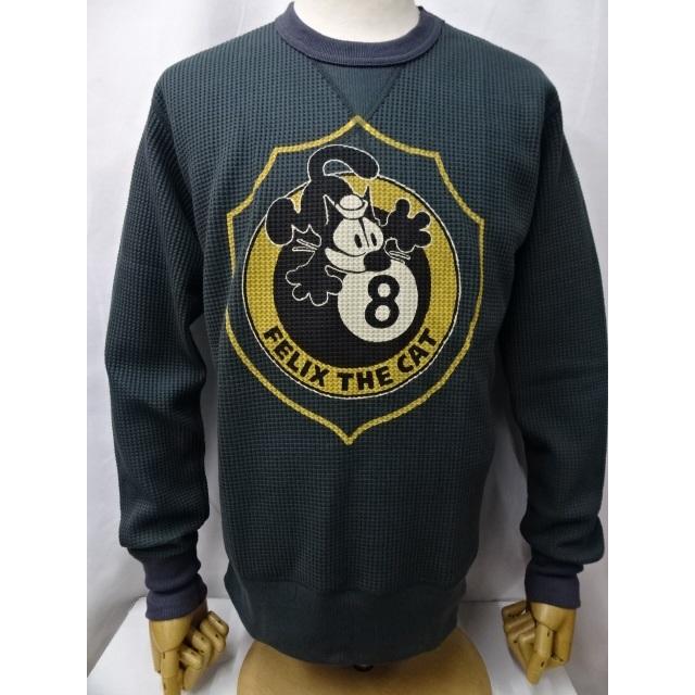 TOYS McCOY トイズマッコイ BIG WAFFLE CREW NECK SHIRT FELIX