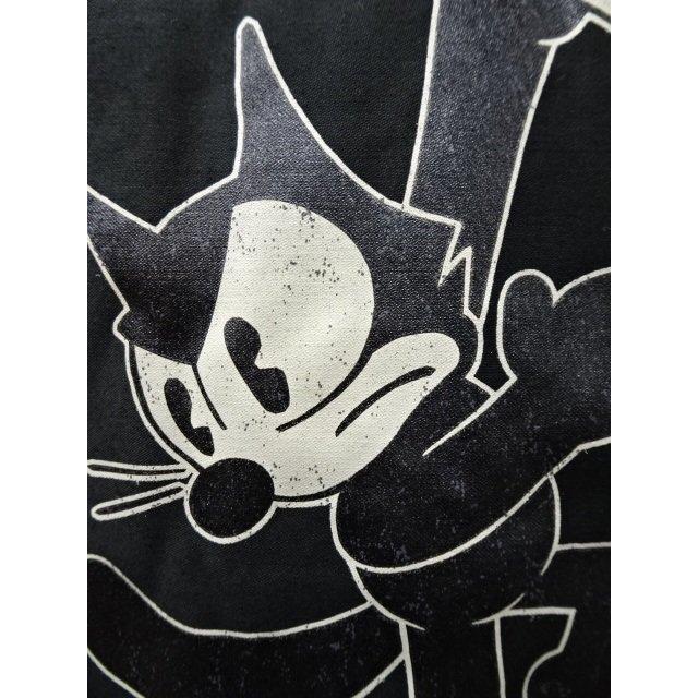 トイズマッコイ TOYS McCOY M-65 COAT,MAN'S,FIELD W/HOOD BLACK VER. " FELIX THE CAT "TMJ2215ブラックの画像