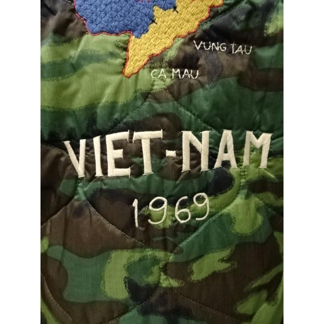 テーラー東洋 Late 1960s Style Vietnam Liner Jacket "VIETNAM MAP" TT15396-198 CAMOUFLAGE ベトジャン カモフラージュ｜the-whites-wolf｜12