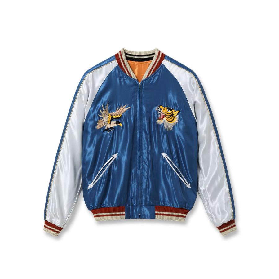 TAILOR TOYO テーラー東洋 スカジャン ”TIGER HEAD” × ”JAPAN MAP