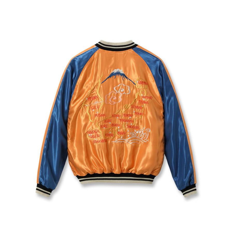 TAILOR TOYO テーラー東洋 スカジャン ”TIGER HEAD” × ”JAPAN MAP