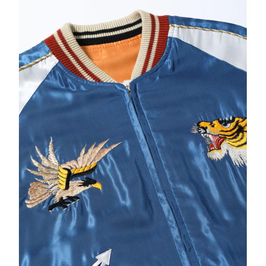 TAILOR TOYO テーラー東洋 スカジャン ”TIGER HEAD” × ”JAPAN MAP