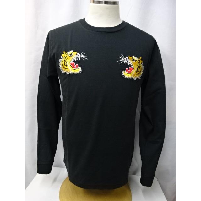 TAILOR TOYO テーラー東洋 L/S SUKA T-SHIRT EMBROIDERED 
