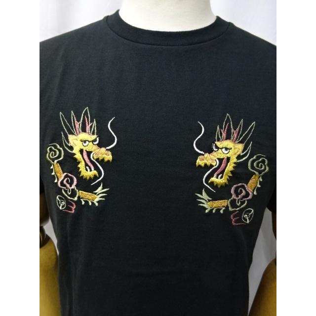 TAILOR TOYO テーラー東洋 TOYO SUKA T-SHIRT EMBROIDERD “GOLD DRAGON