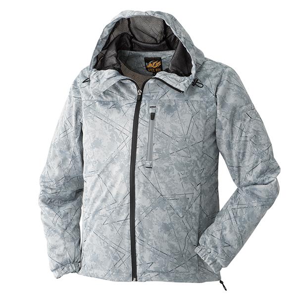 防風ジャケット 作業着 作業服 3234 フード付 ウインドブレーカー 防風