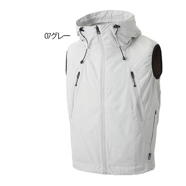 空調風神服 チタンフードベストのみ 作業着 作業服 バッテリー ファン