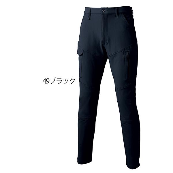 作業ズボン 作業服 作業着 35673 クロダルマ ストレッチ ノータック