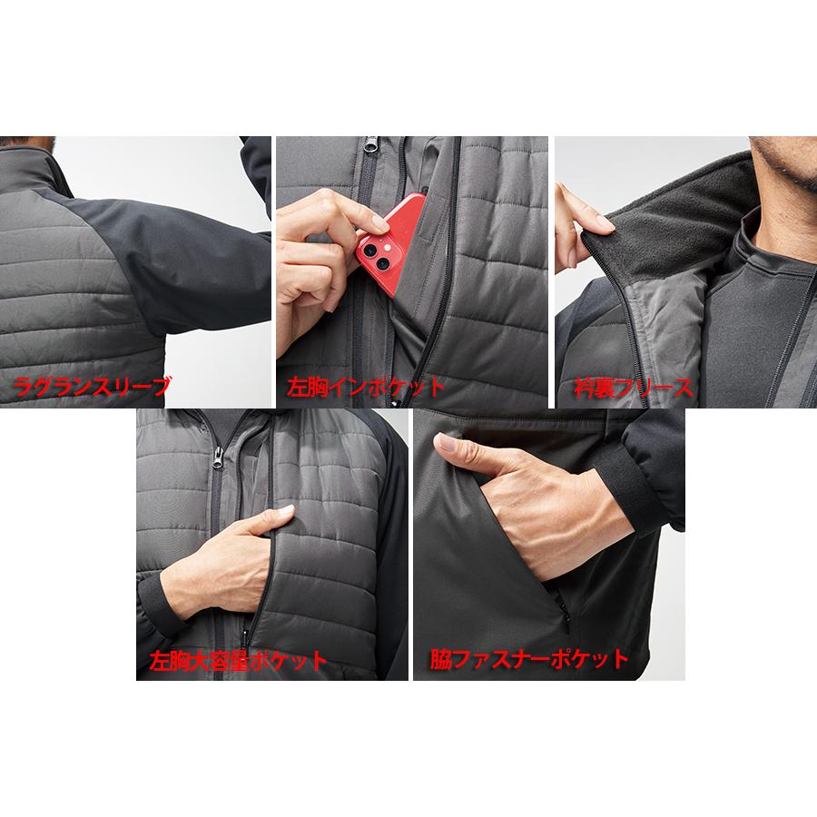 タグ付き‼️BRIEFING 中綿ニットジャケット＆ダウンレッグウォーマー ☆ タグ付き‼️BRIEFING 中綿ニットジャケット＆ダウンレッグウォーマー