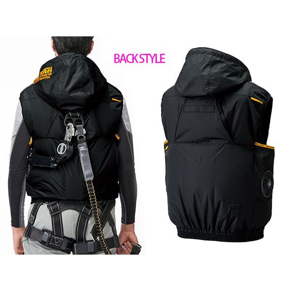 【新品・未使用】48V超高出力 空調ベストセット　L アタックベース 空調風神服 ベストのみ 7700 チタンコーティング
