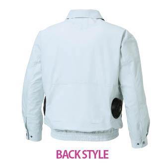 空調風神服 作業服 作業着 夏用 90470 長袖ブルゾン バッテリー ファン