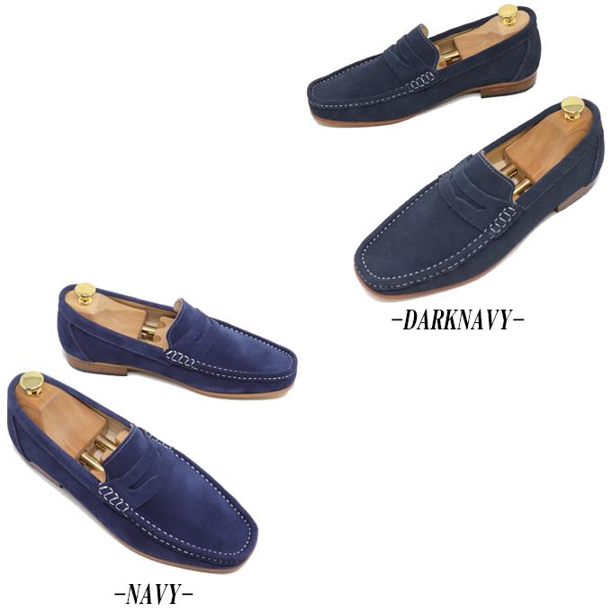 ハンドメイド 本革 スエード ローファー スリッポン マッケイ製法 メンズ ビジネス カジュアル 靴 紳士靴 革靴 7 The Zabby 通販 Yahoo ショッピング