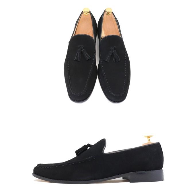 ハンドメイド 本革 メンズ スエード タッセル ローファー スリッポン イタリアン マッケイ製法 ビジネス カジュアル 紳士靴 革靴 靴 S0 The Zabby 通販 Yahoo ショッピング