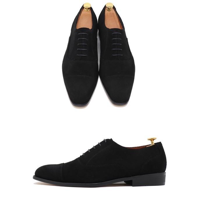 最終値下げ【新品未使用】PARABOOTスエード内羽根ストレートチップ GLENFORD 本革 スエード メンズ ハンドメイド ストレートチップ 内羽根