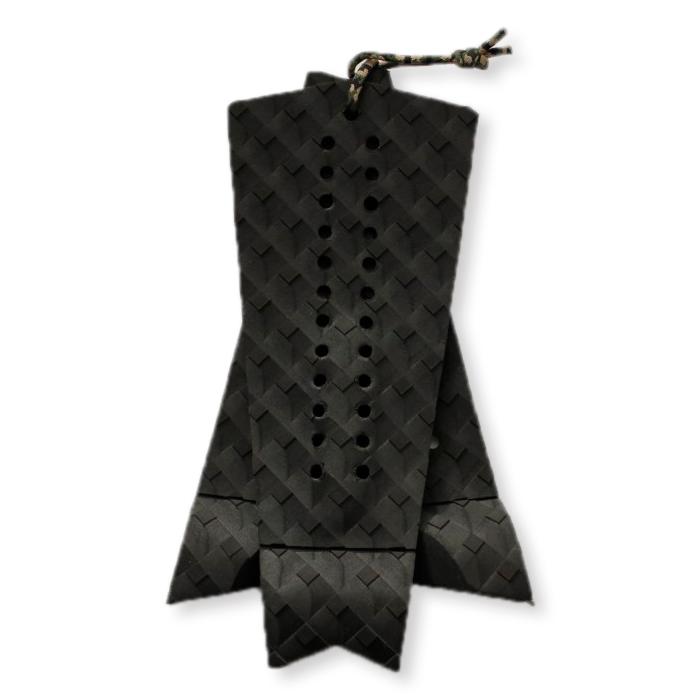 サーフィン デッキパッド BLACK HEART ブラックハート 3ピース トラクションパッド ソフトボード デッキパッチ フラット オーストラリア発 軽量 サーフィン、ボディボード BLACK HEART ブラックハート 2ピース デッキパッド トラクション