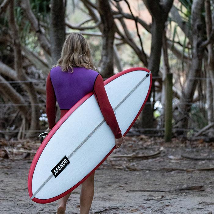 サーフボード ALOHA Surfboards アロハ TWIN PIN 6'6" ツインピン レッド ミッドレングス ファンボード 軽量PVCP素材 限定 正規店 送料無料｜theagencystore｜09