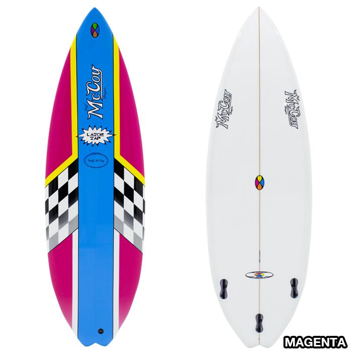 サーフボード MCCOY Surfboards マッコイ LAZOR ZAP 5'8 サーフボード MCCOY Surfboards マッコイ LAZOR ZAP 5'8
