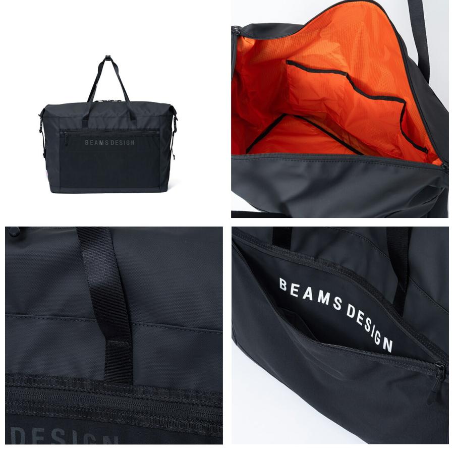 正規販売店】BEAMS DESIGN ELASTIC MESH ボストンバッグ【BMMH0BB1