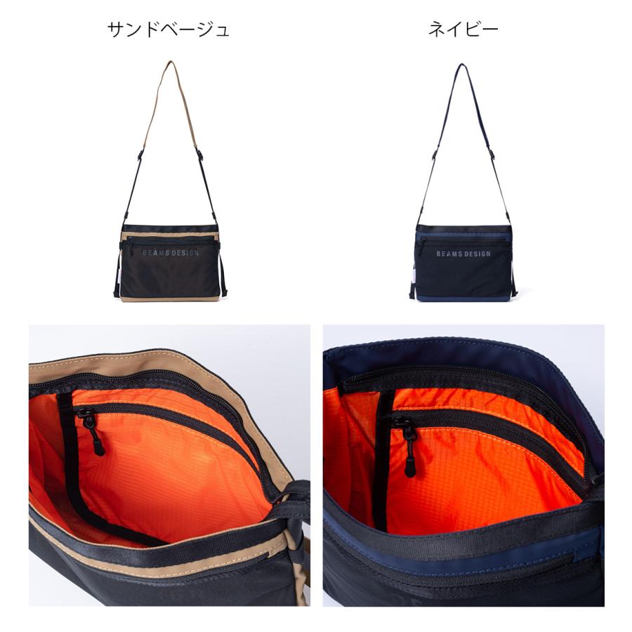 正規販売店】BEAMS DESIGN ELASTIC MESH ショルダーバッグ【BMMH0BS1