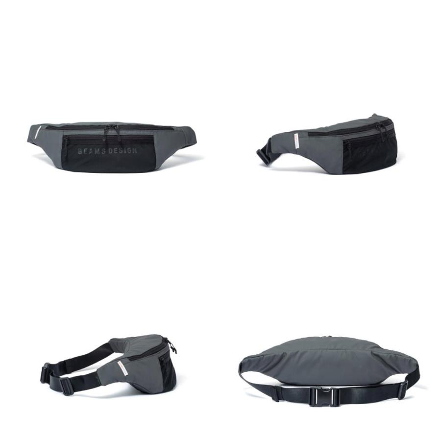 正規販売店】BEAMS DESIGN ELASTIC MESH ボディバッグ【BMMH0BS2