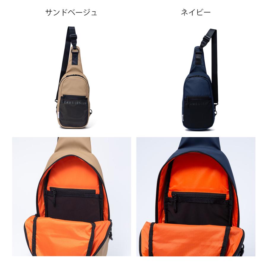 正規販売店】BEAMS DESIGN ELASTIC MESH ボディバッグ【BMMH0BS4