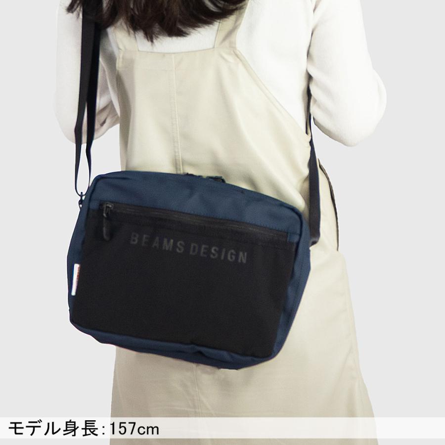 正規販売店】BEAMS DESIGN ELASTIC MESH ショルダーバッグ【BMMH0BS7