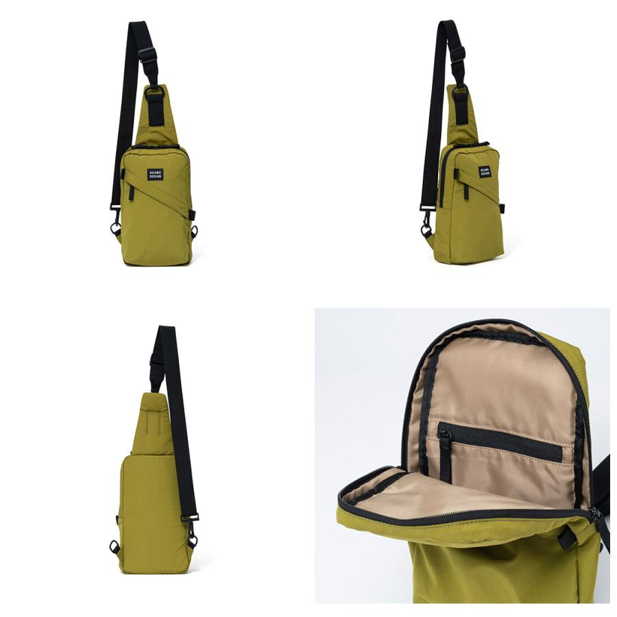 正規販売店】BEAMS DESIGN Diagonal 縦型ボディバッグ【BMMH5ES4