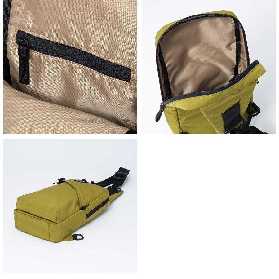 正規販売店】BEAMS DESIGN Diagonal 縦型ボディバッグ【BMMH5ES4