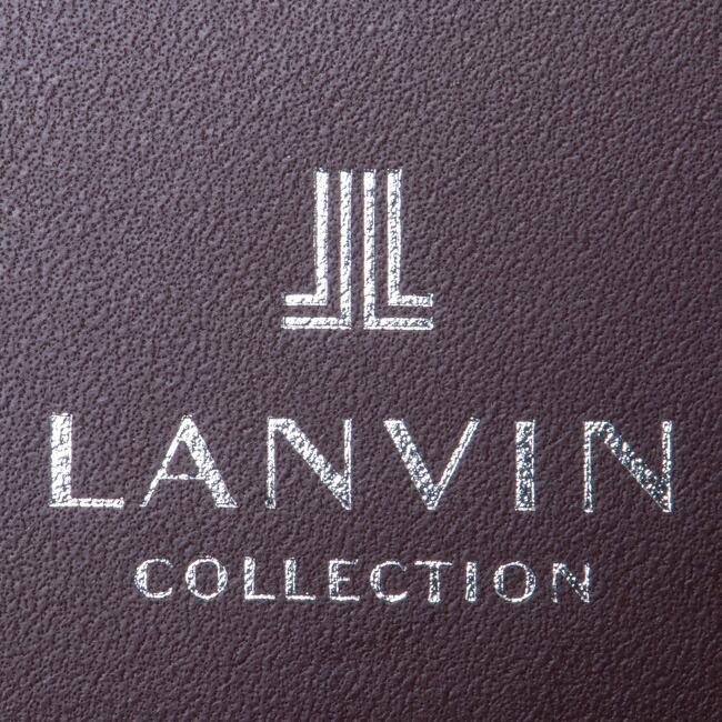 【正規販売店】LANVIN COLLECTION couleur du vin 二つ折り財布（中） ［ランバン・コレクション］ メンズ 折財布 コンパクト｜thebagmania｜13