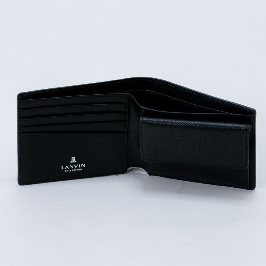 LANVIN COLLECTION 【正規販売店】LANVIN RHEIN 小銭入れ付き折り財布