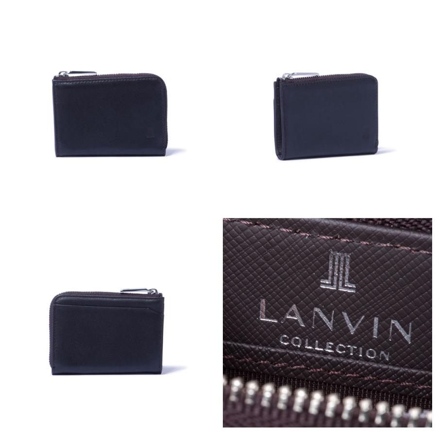 LANVIN COLLECTION 【正規販売店】LANVIN EMBOSS COMBINATION L字