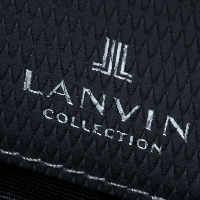 【正規販売店】LANVIN COLLECTION LEATHER CONBINATION ラウンドファスナー長財布 ［ランバン・コレクション］ メンズ レザー 大容量｜thebagmania｜12