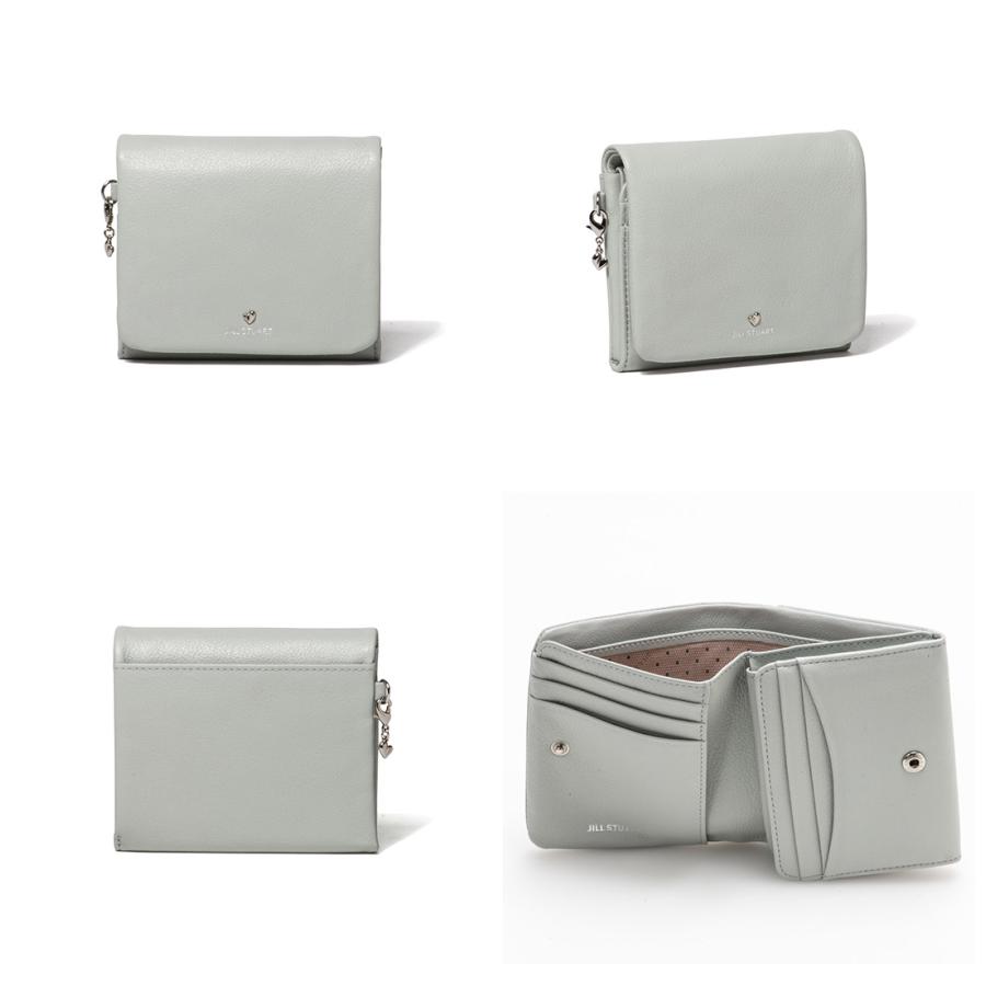 JILL STUART 二つ折り財布 グレー 箱付き JILL STUART 【正規販売店】JILL エンジェル BOX折り財布 ［ジル