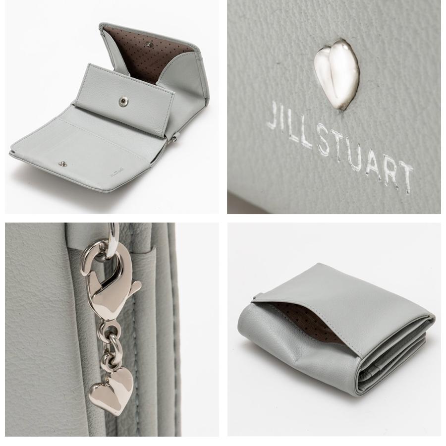 JILL STUART 二つ折り財布 グレー 箱付き JILL STUART 【正規販売店】JILL エンジェル BOX折り財布 ［ジル
