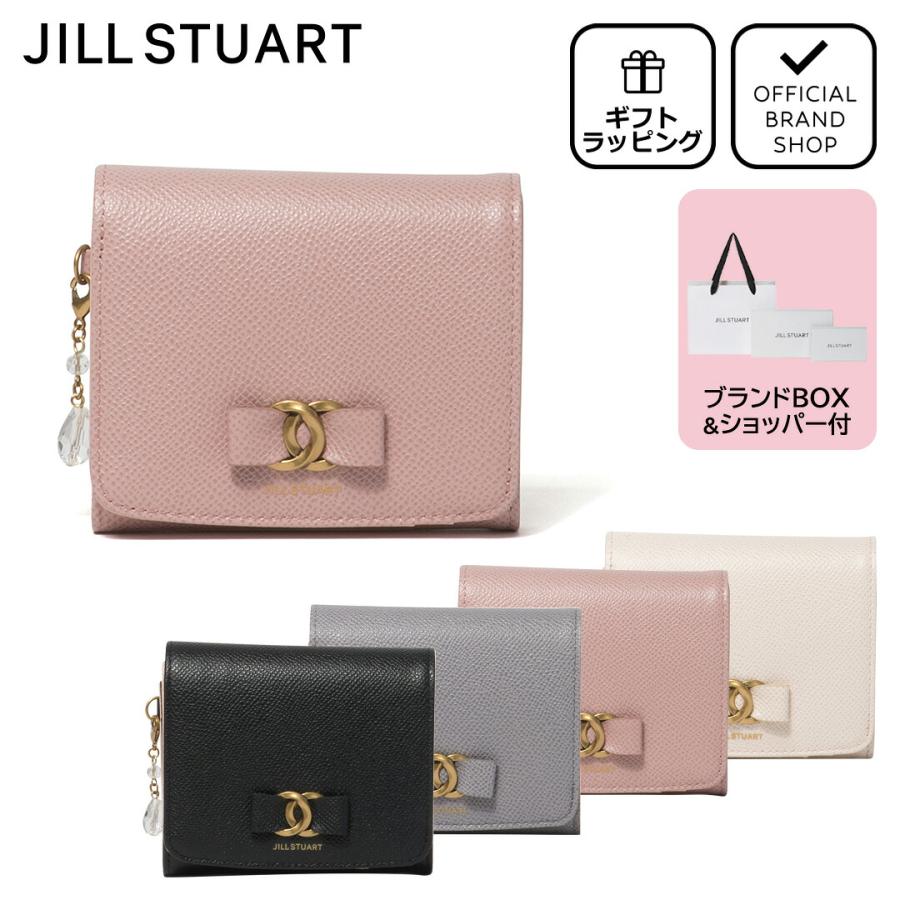 【正規販売店】JILL STUART Honey 折り財布 ［ジル スチュアート]折りたたみ 二つ折り ブランド 本革 レザー 小さめ コンパクト ワンポイント きれいめ 上品