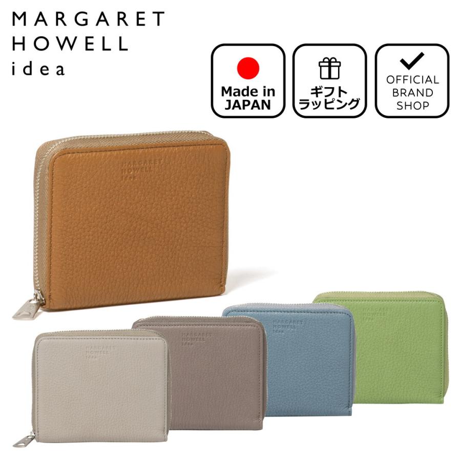 正規販売店】MARGARET HOWELL idea ロチェ ラウンドファスナー折り財布 