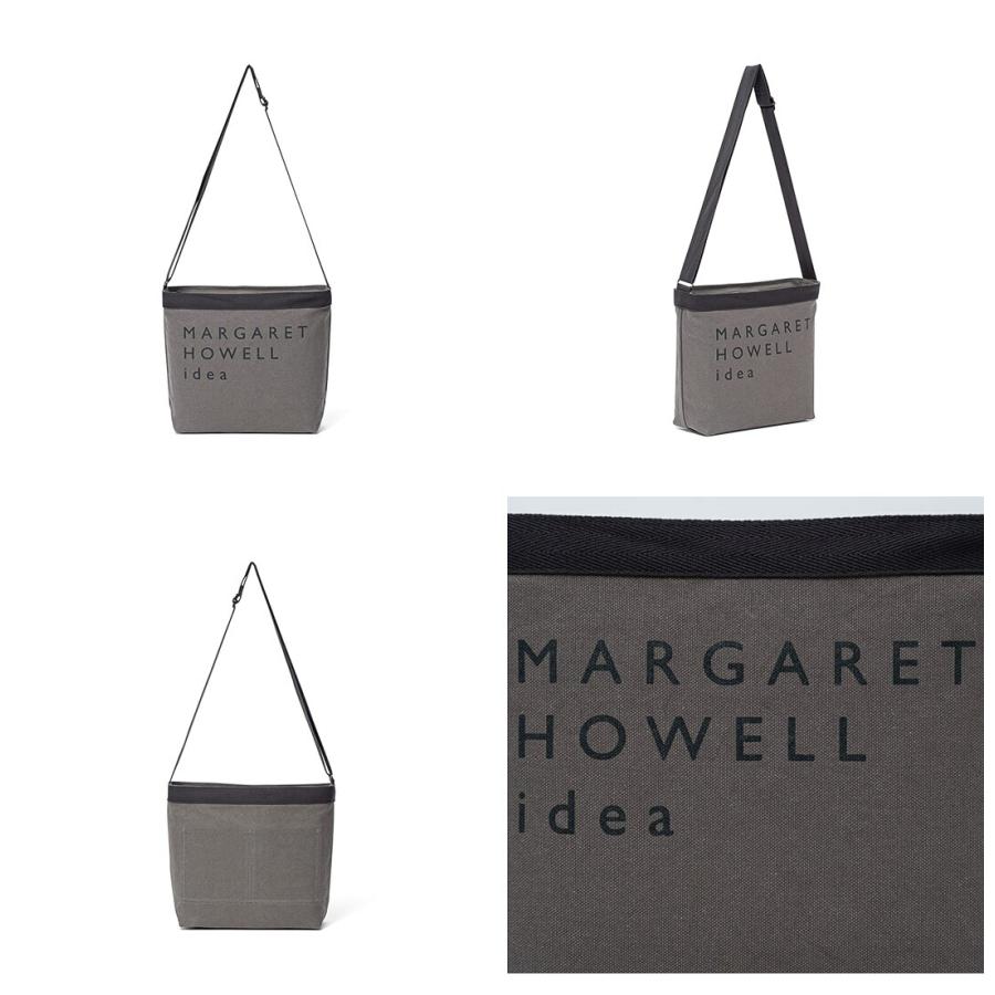 MARGARETHAWELL ideaダークグレー ショルダーバッグ MARGARET HOWELL idea（マーガレット ハウエル アイデア） 【正規販売