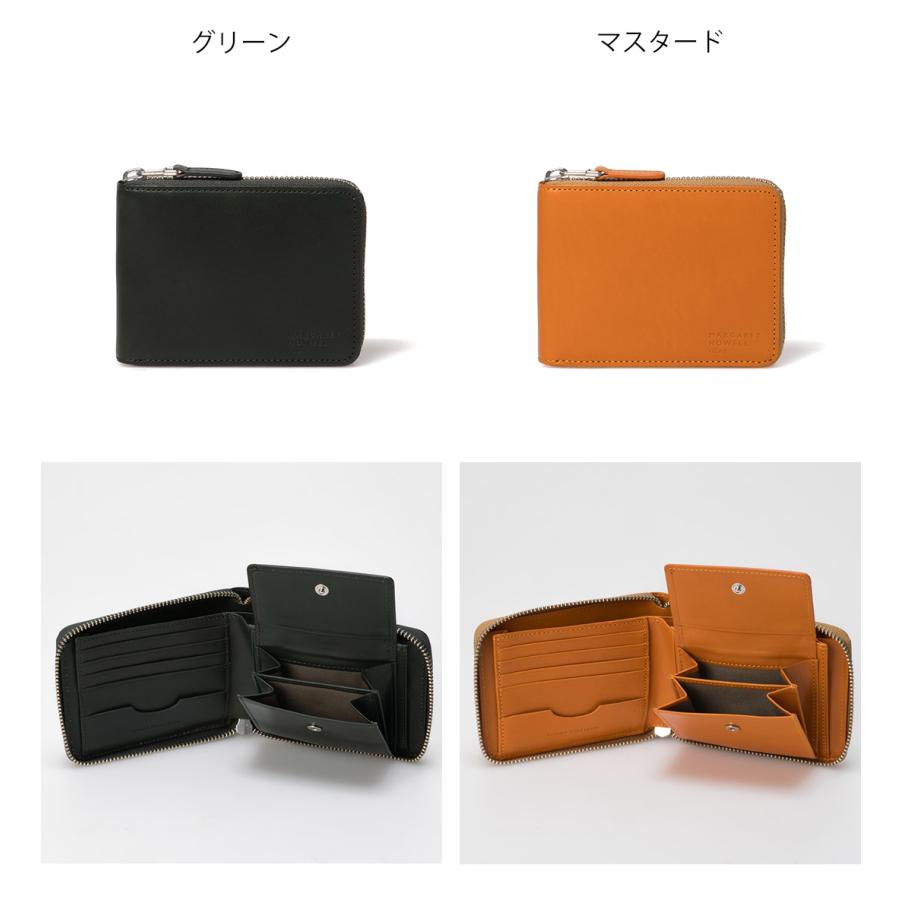 新品　MARGARET HOWELL ロチェ ラウンドファスナー折り財布 MARGARET HOWELL idea（マーガレット ハウエル アイデア） 【正規販売